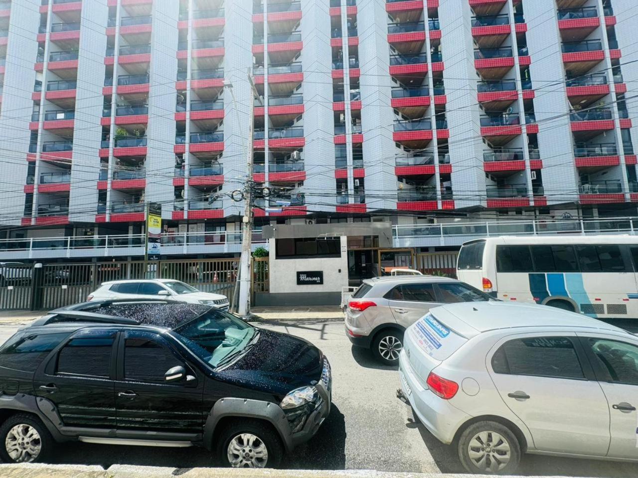 Praia De Ponta Verde Em Frente Ao Tropico Hotel Com Garagem, Wi-Fi, Lavadora - Apto703 Maceio  Ngoại thất bức ảnh